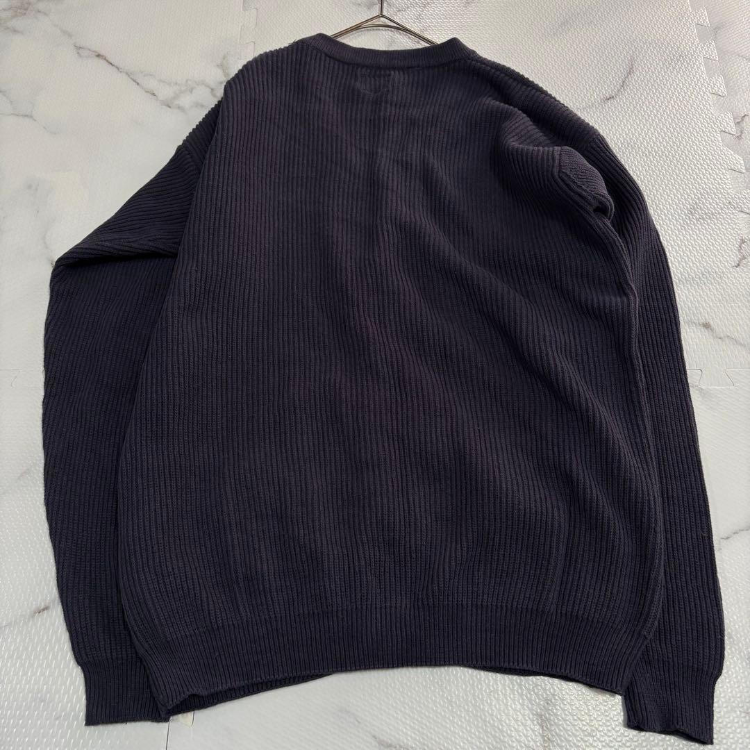 ✨シーピーカンパニー　C.P.COMPANY ケーブルニットカーディガン紺