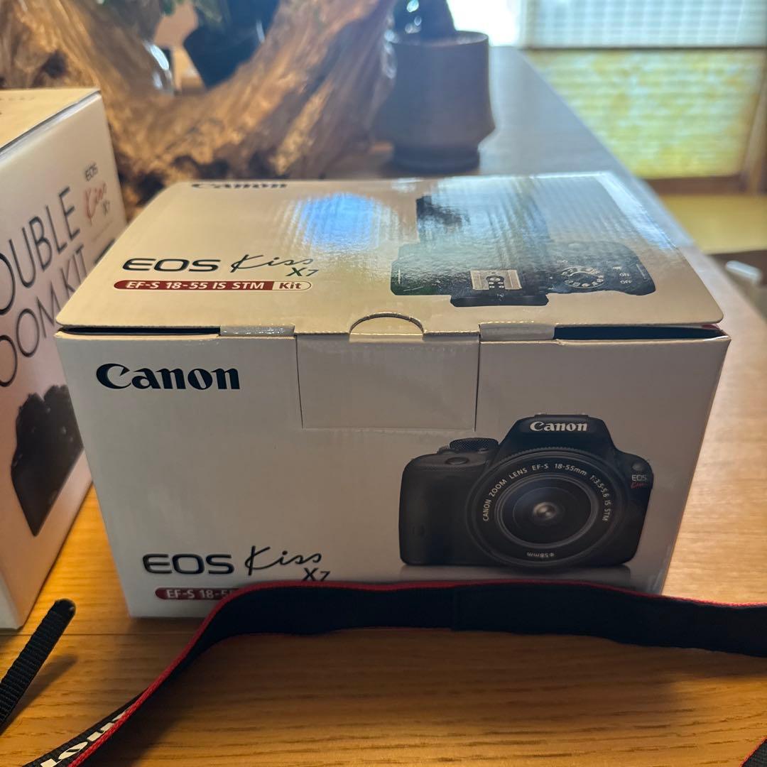 【超美品】Canon EOS Kiss X7 ダブルズームキット