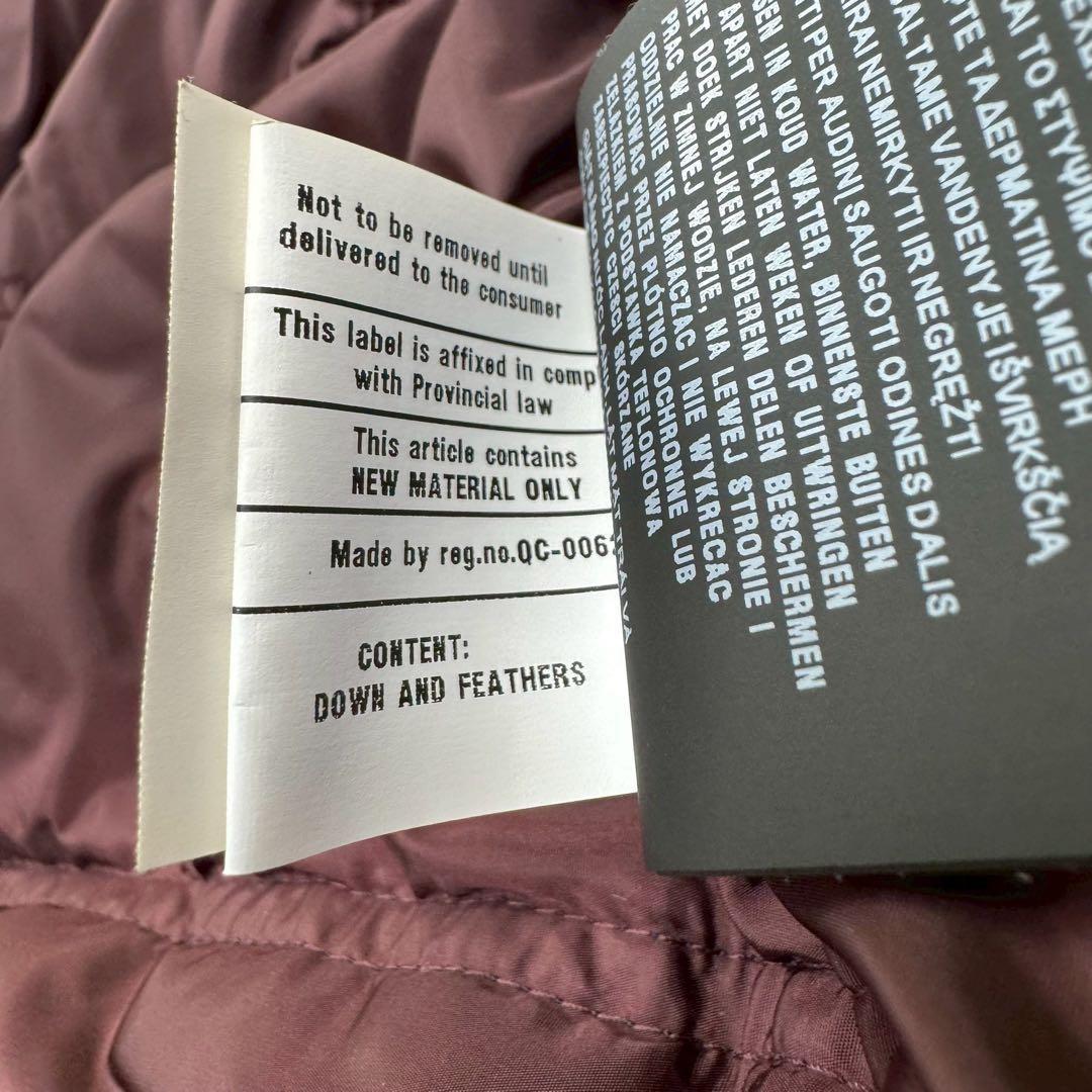 希少サイズ54✨ PRADA プラダ ダウン 三角プレート トライアングル