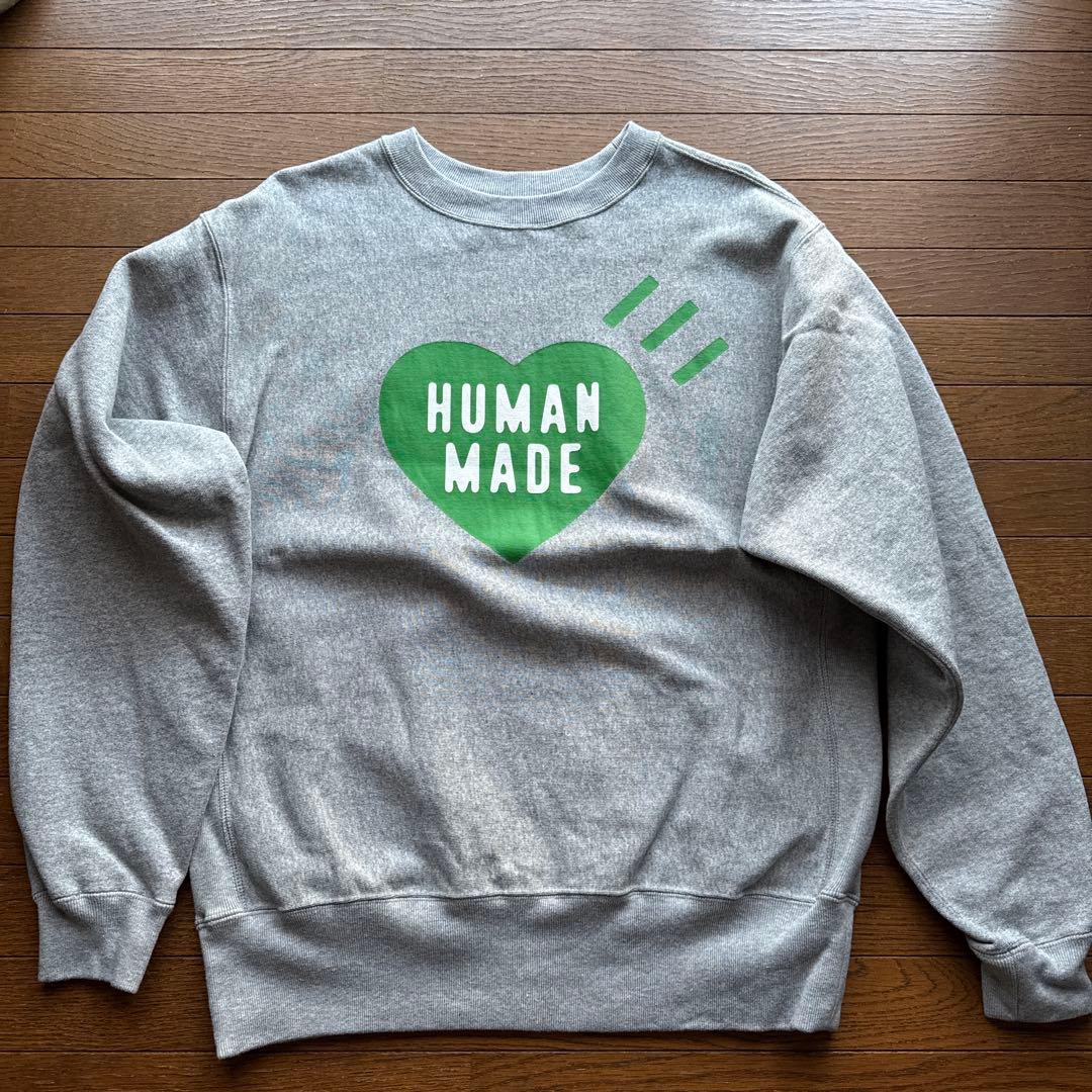 HUMAN MADE 京都店舗　グレー スウェット M