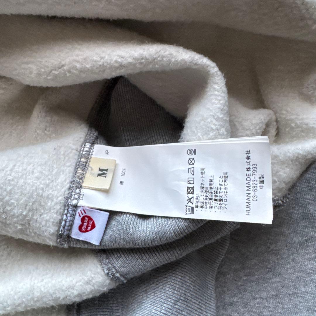 HUMAN MADE 京都店舗　グレー スウェット M