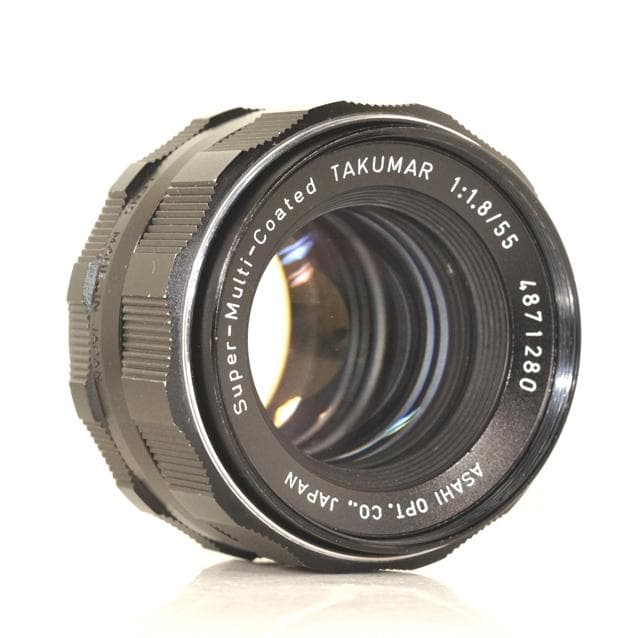 完動品作例有 PENTAX SP 黒/SMC Takumar 55mm f1.8