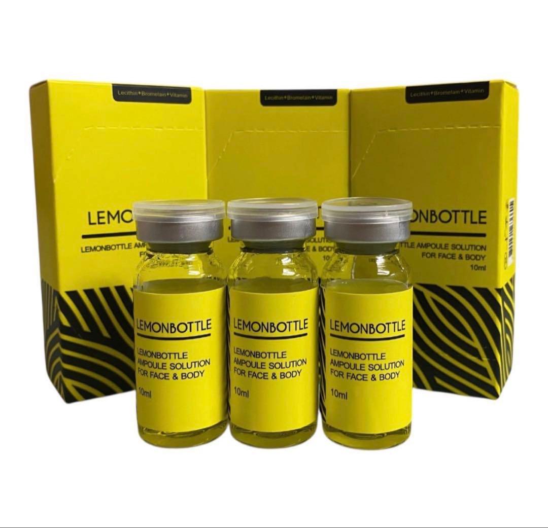 【即日発送】レモンボトル3本　ホームケアキットプレゼント　箱なし