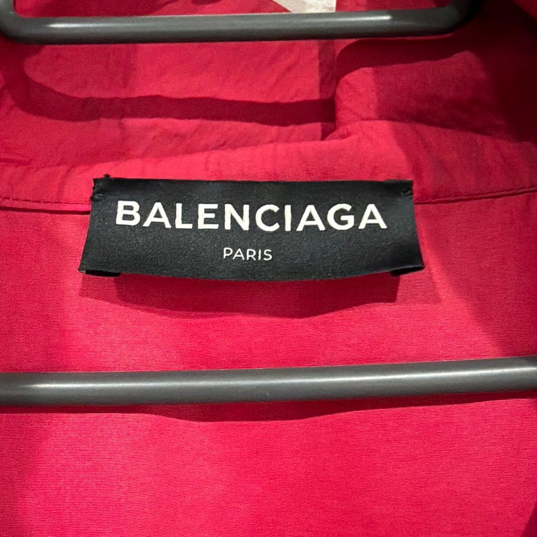 BALENCIAGA ジップアップジャケット 赤黒