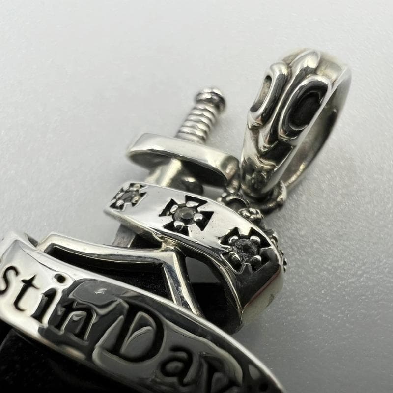 Justin Davis KINGS COURAGE トップ ネックレス 925