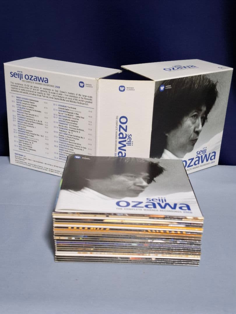 【CD25枚】小澤征爾／ワーナー録音全集