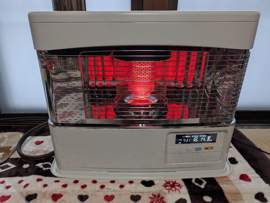 2024年製 CORONA コロナ 煙突式 床暖ストーブ UH-7724PR