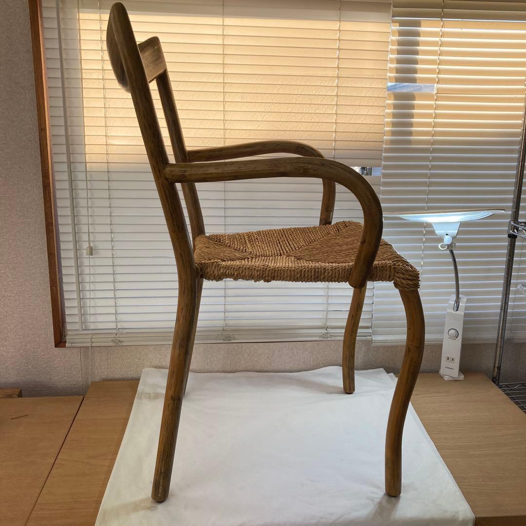 天然素材 アームチェア