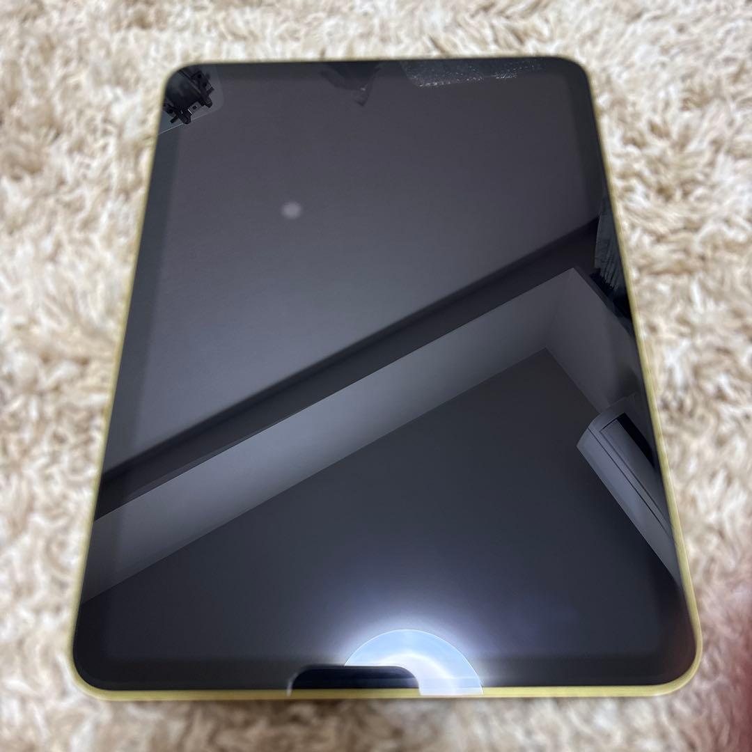 Apple iPad A2696 イエロー　64GB 10世代　訳アリ美品