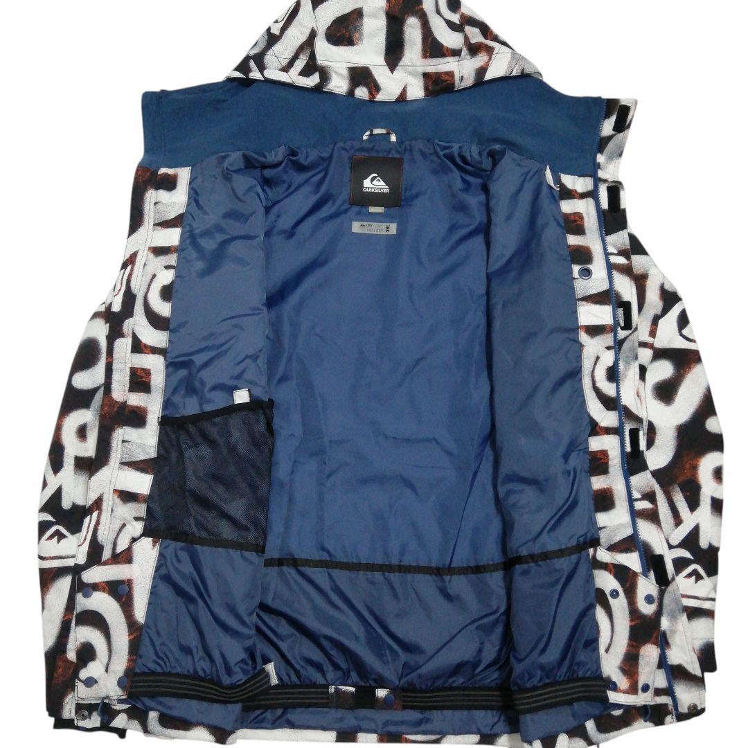 QUIKSILVER ロゴ メンズ スノボウェア ジャケット クイックシルバー