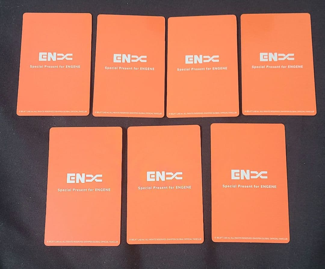 ENHYPEN アンケートトレカ 2024