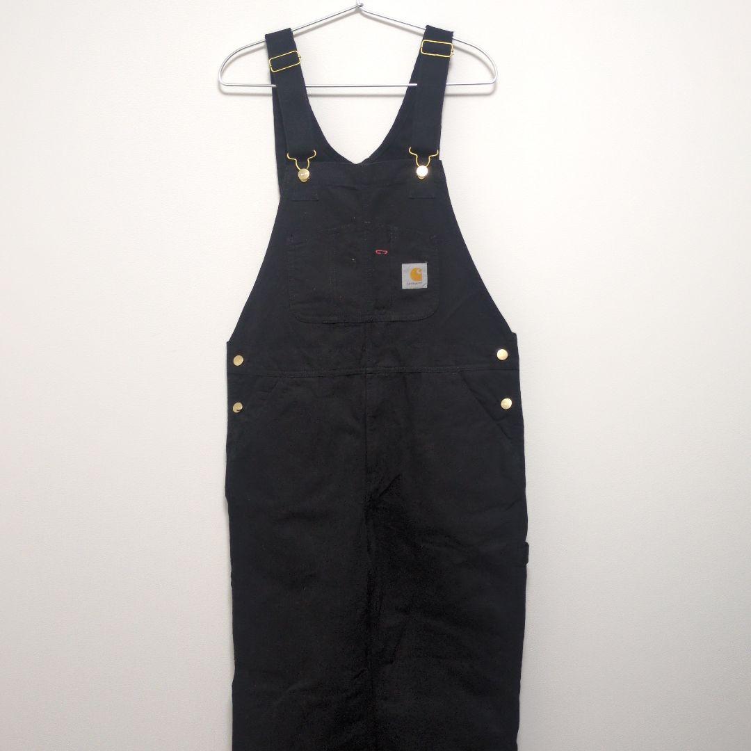 パンツ carhartt wip black biboverall