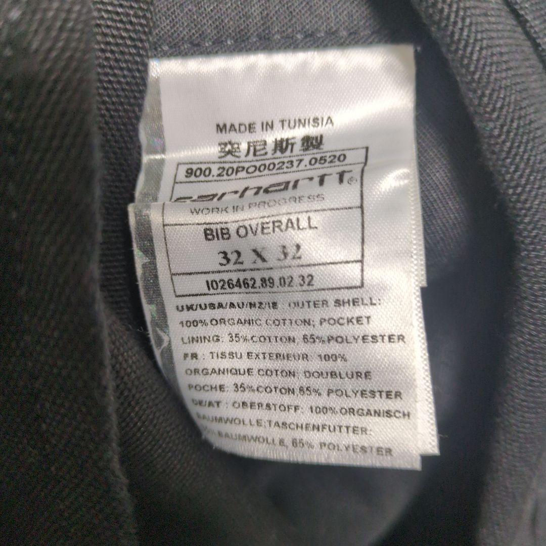 パンツ carhartt wip black biboverall