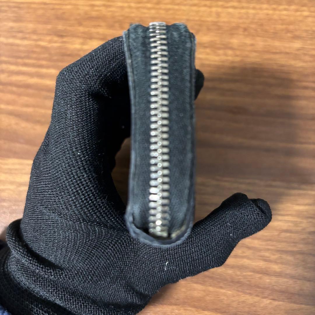 ルイヴィトン ダミエグラフィット ケース 黒 ラウンドファスナー