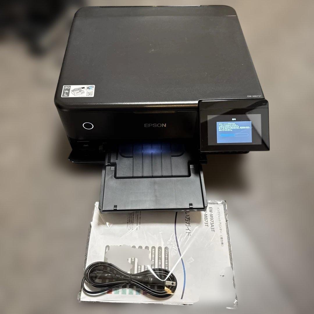 美品2540枚印刷少なめ　エプソンプリンターエコタンクEW-M873T