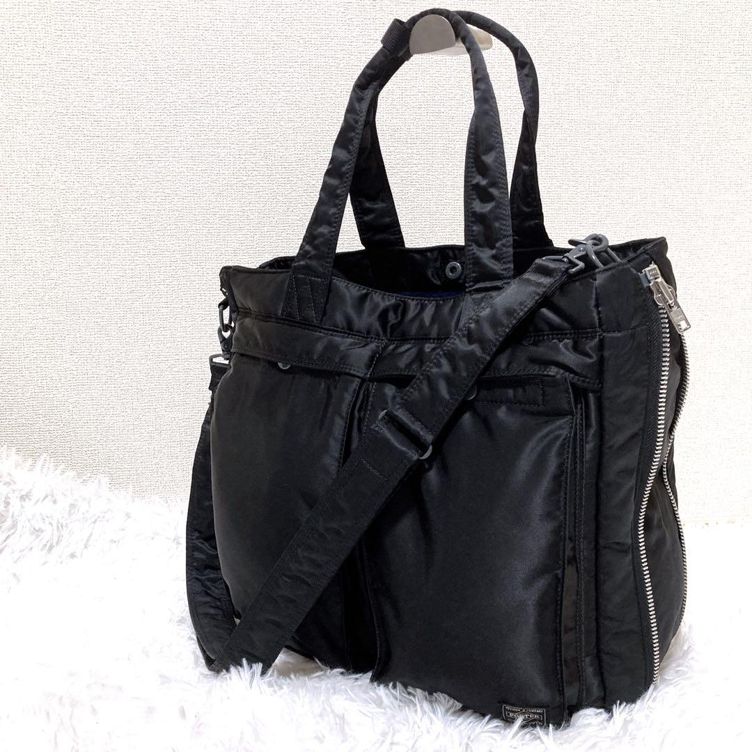 【極美品】 PORTER TANKER 2WAY トートバッグ ショルダーバッグ