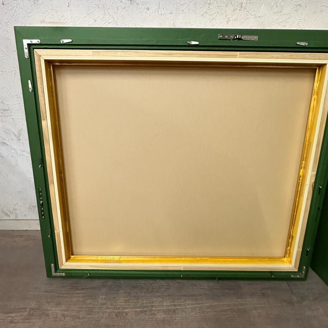 新品　未使用 　ゴールド　　F12 油絵額縁／油彩額縁　610×500