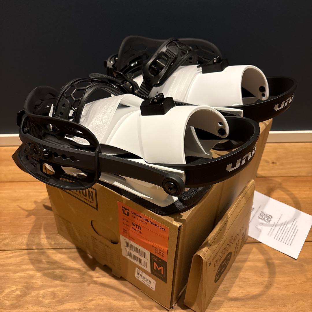 23-24 UNION STR ビンディング ホワイト メンズ Mサイズ
