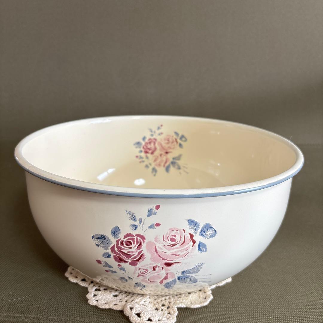 イマン　ホーロー製特大ボウル