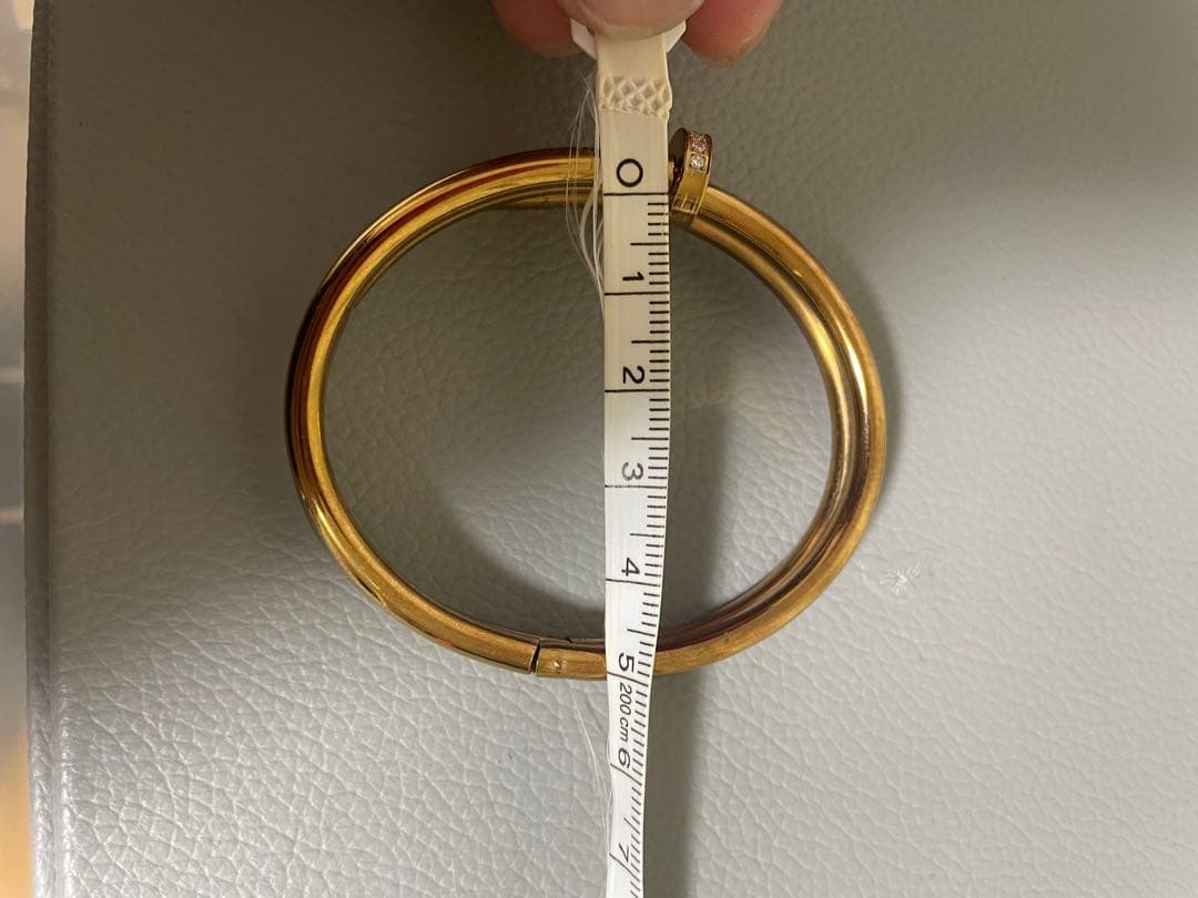 ハードウェアブレスレット　釘　バングル ローズゴールド　セット売り