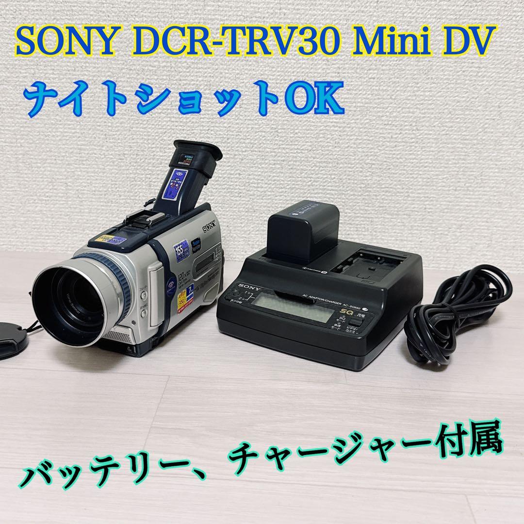 2128【希少品】SONY DCR-TRV30 Mini DV ナイトショット