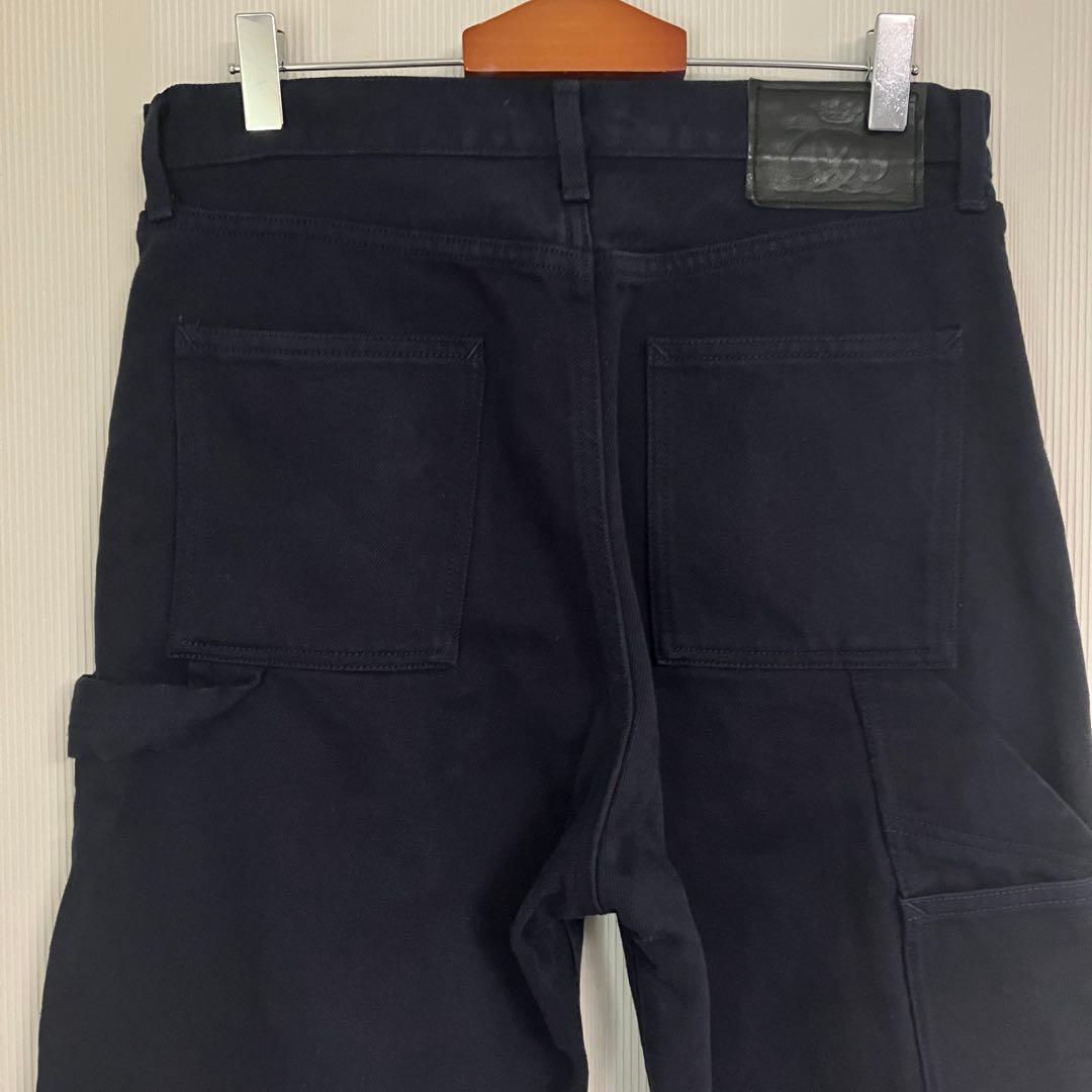 Drawerドゥロワー　コットンシルクデニムペインターパンツ　38 日本製