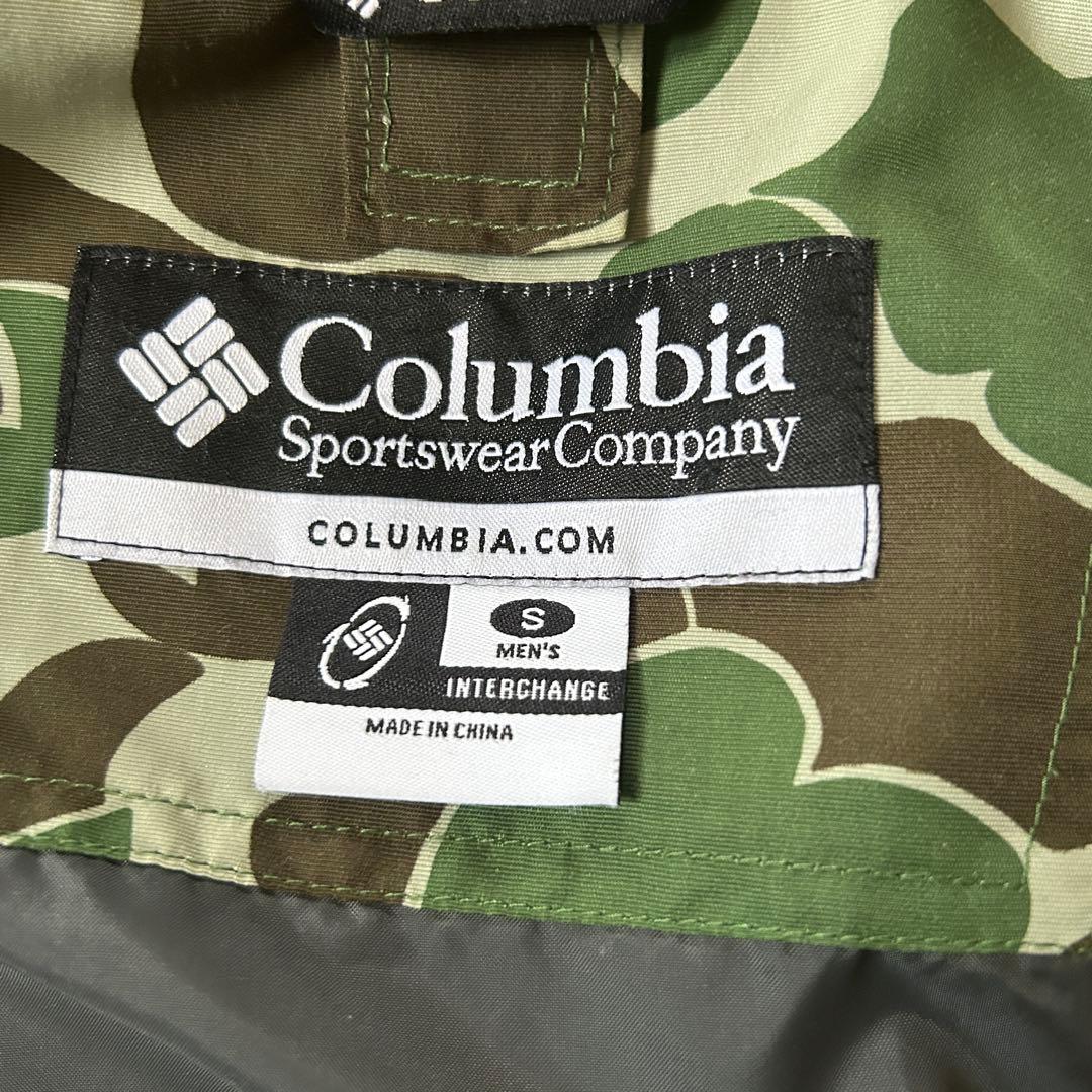 00s コロンビア チタニウム ダックハンターカモ　マウンテンパーカー 迷彩