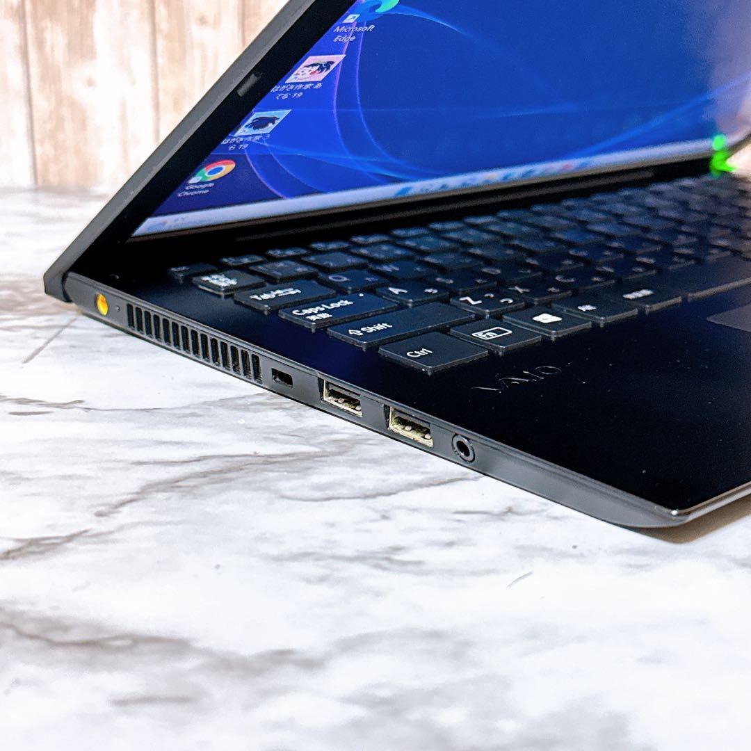 【限定価格】高性能i7＆SSD/メモリ16GB✨VAIO 軽量薄型ノートパソコン