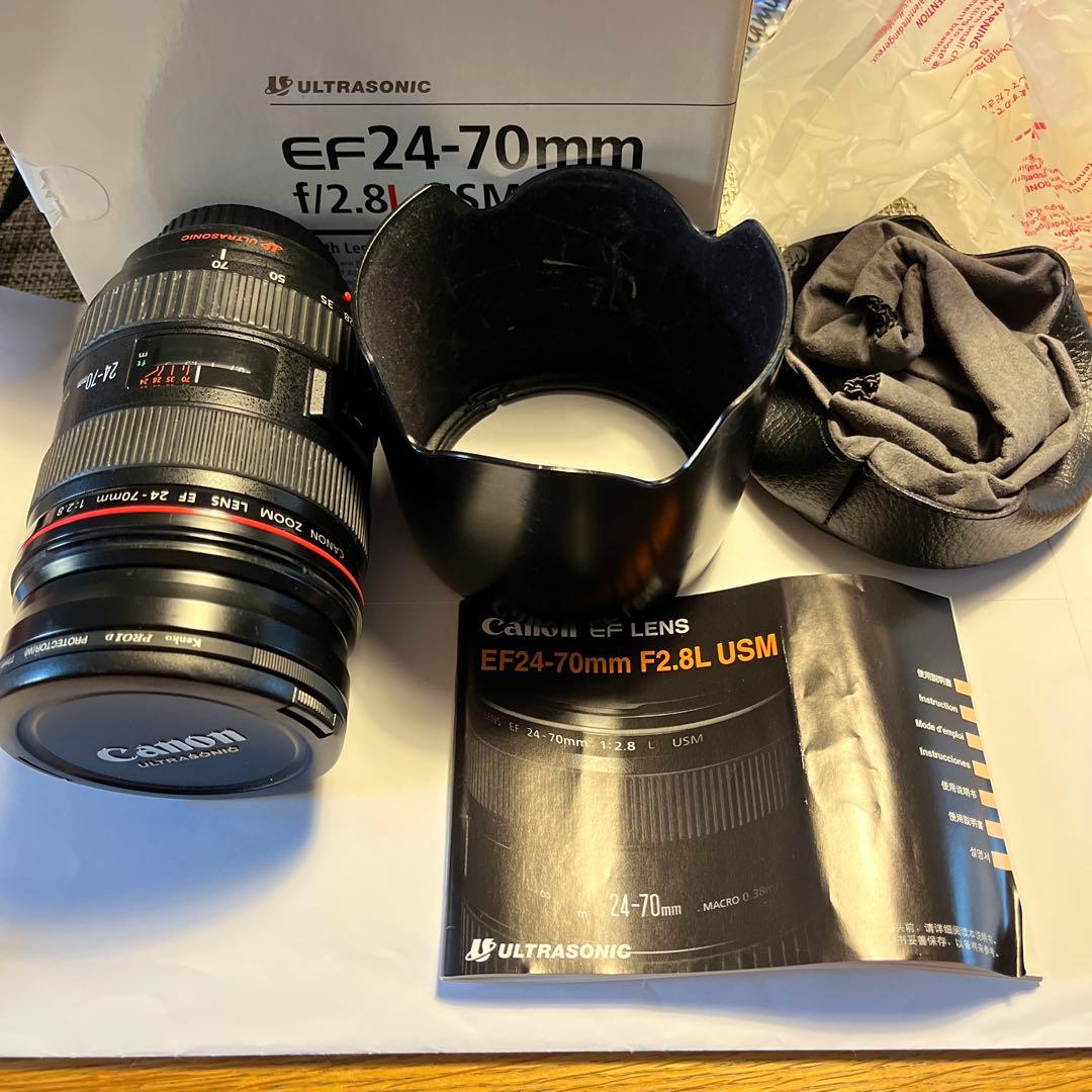【ジャンク】CANON EF 24-70mm f/2.8L USM 箱あり