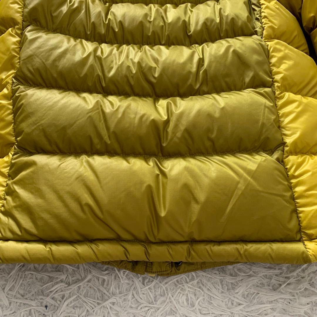 S*様 美品■モンベル ダウンジャケット アルパイン イエロー M 110140