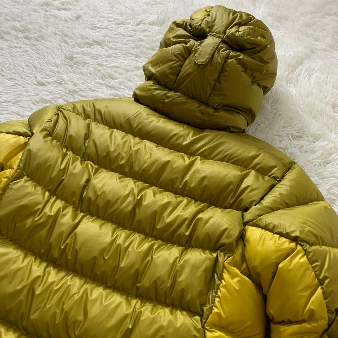 S*様 美品■モンベル ダウンジャケット アルパイン イエロー M 110140