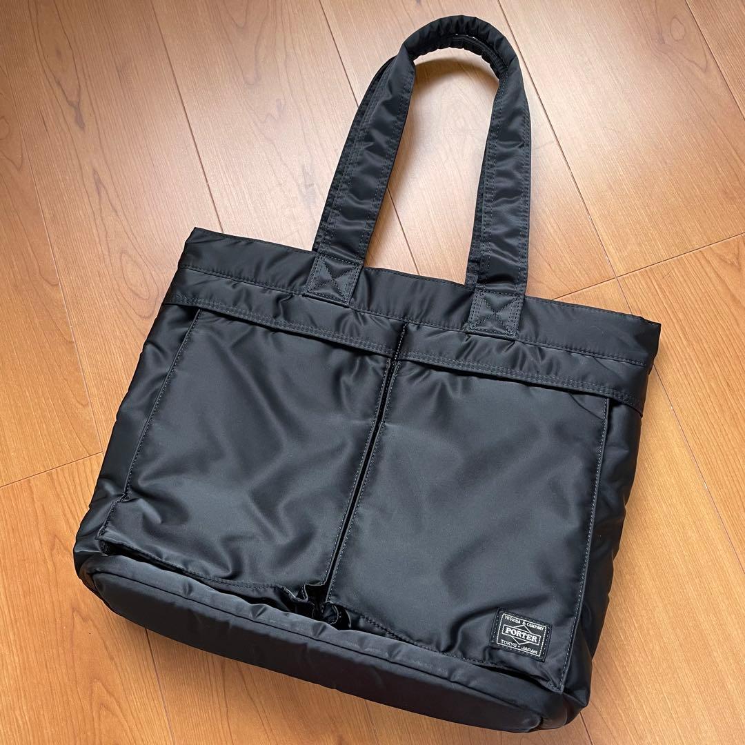 PORTER ポーター タンカー トートバッグ ブラック