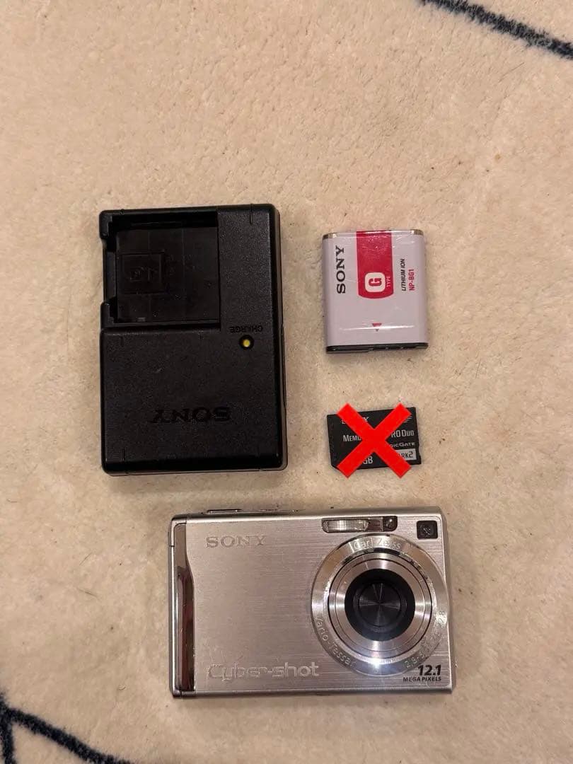 [美品]SONY DSC-W200 デジタルカメラ　充電器付き