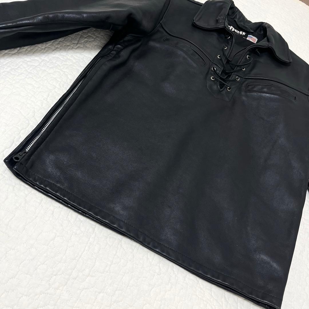 Schott 663 プルオーバー レザージャケット