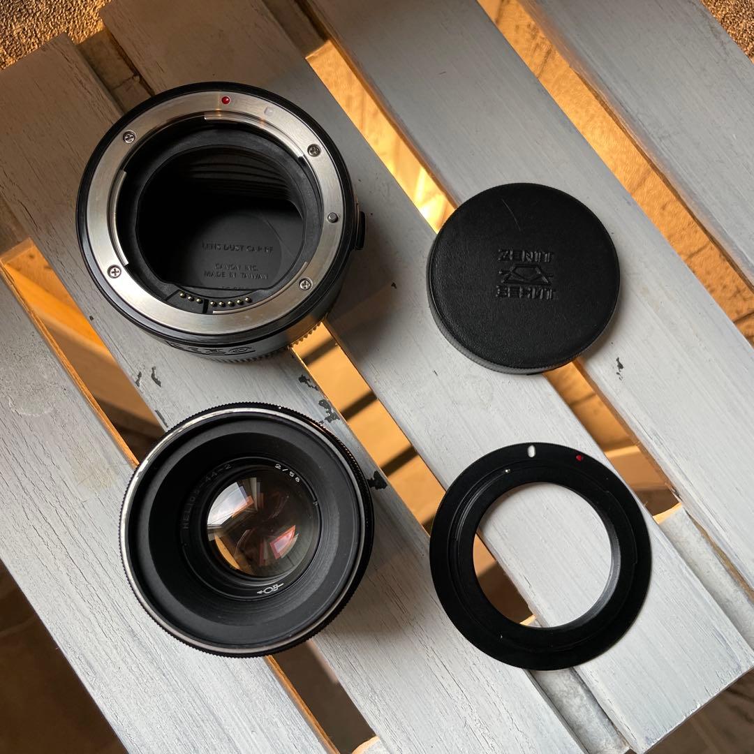 HELIOS 44-2 58mm f2.0 + Canon EFマウント用