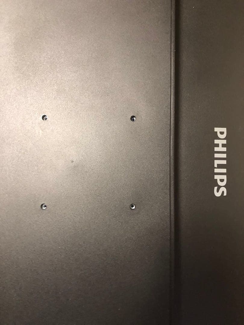 Philips 4K 32インチ　328P スタンドなし　本体、ケーブルのみ