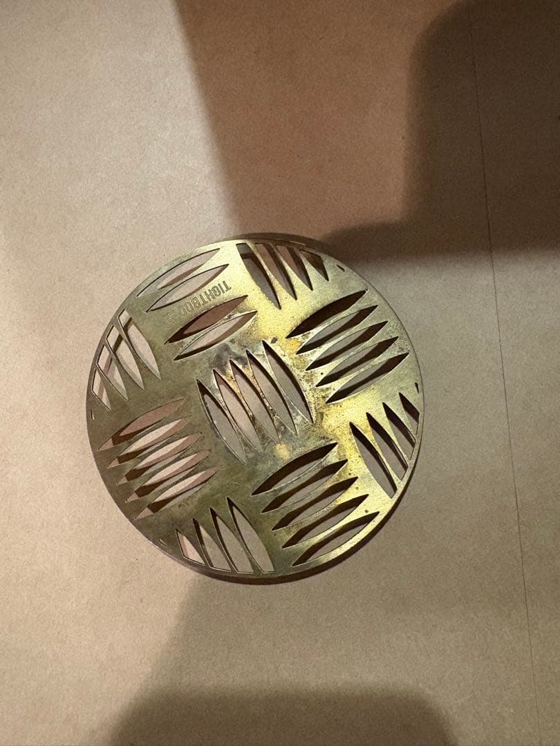 お香 TIGHTBOOTH GLASS INCENSE HOLDER BLACK