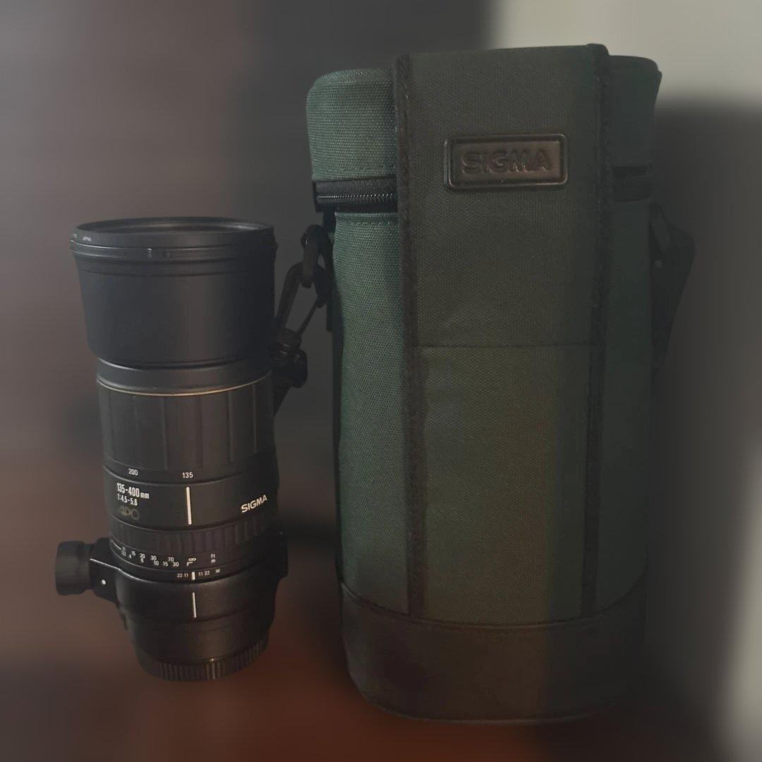 SIGMA 135-400mm F4.5-5.6APOレンズ