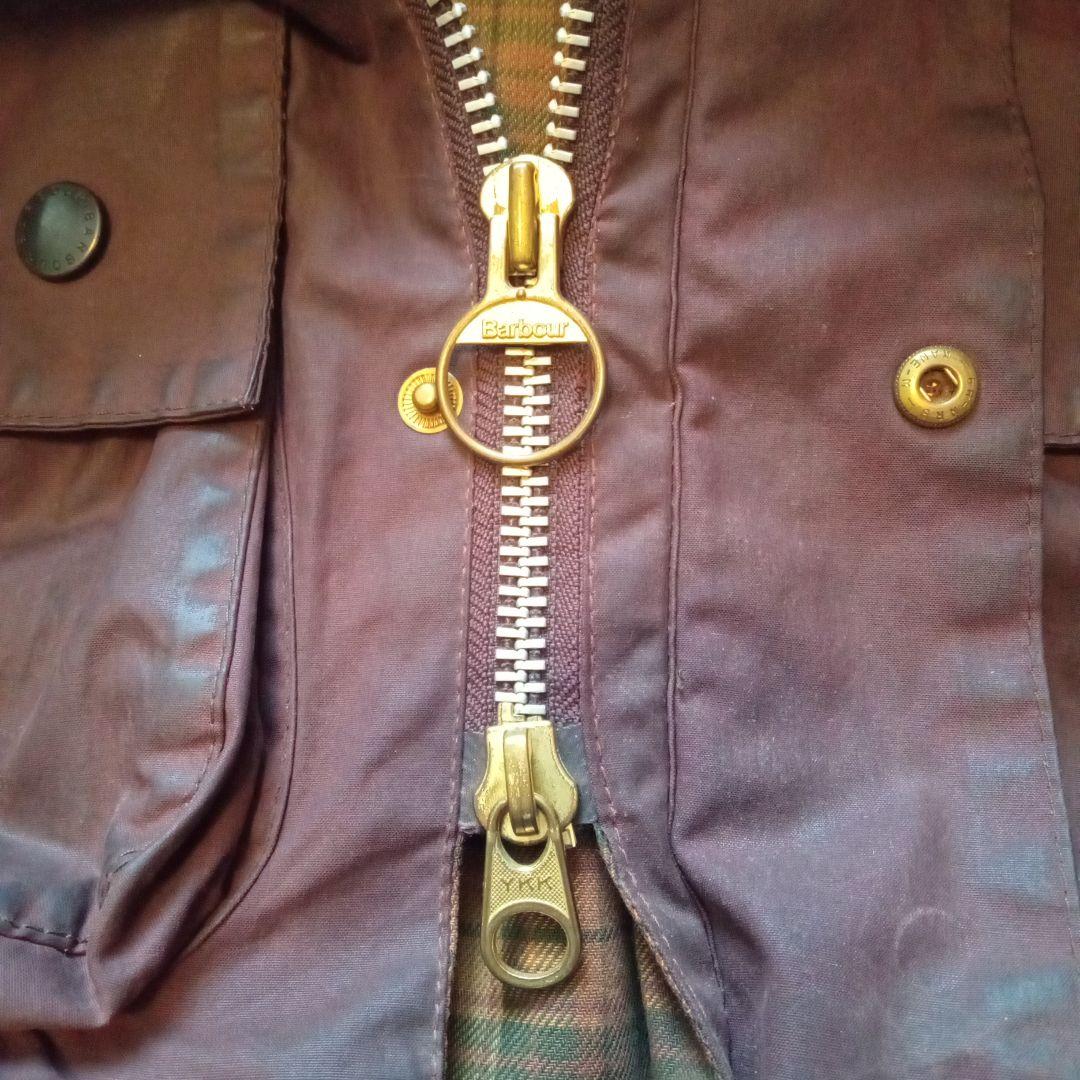 Barbour　Beaufort　赤茶系