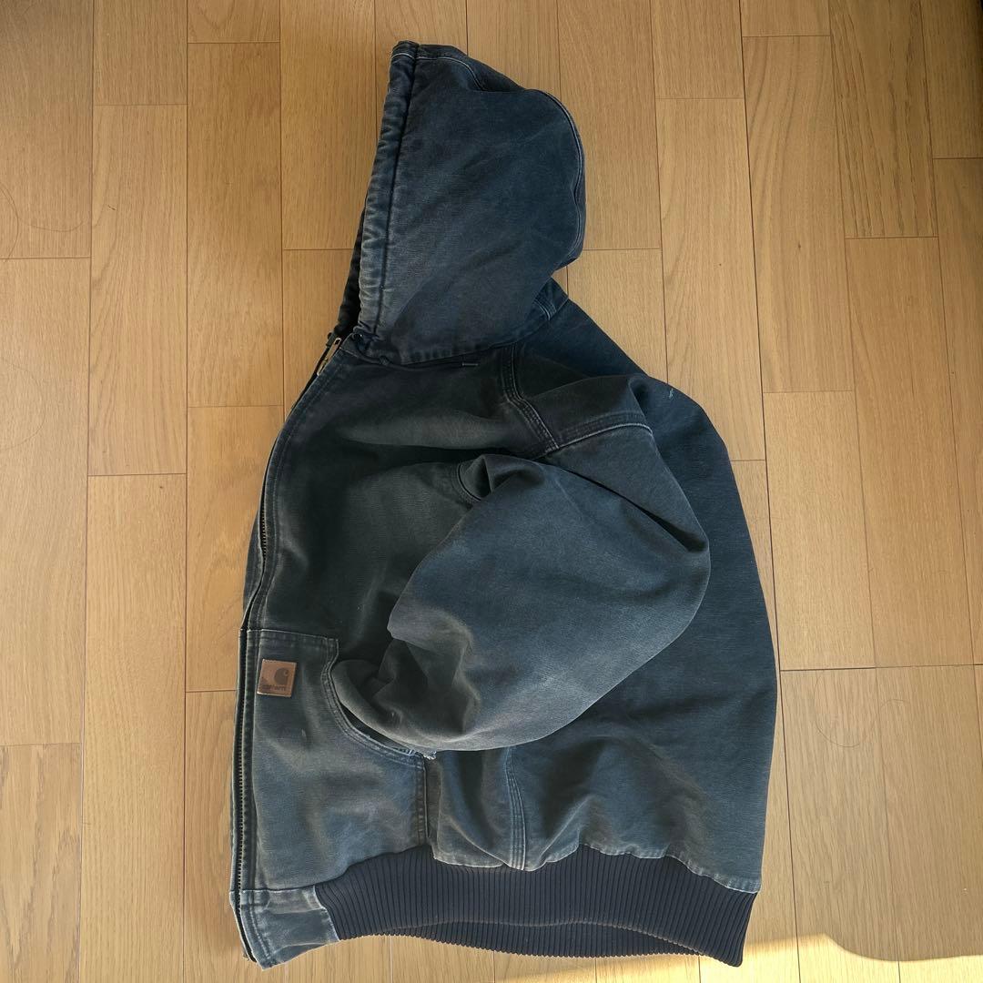 【良フェード】Carhartt アクティブジャケット BLK