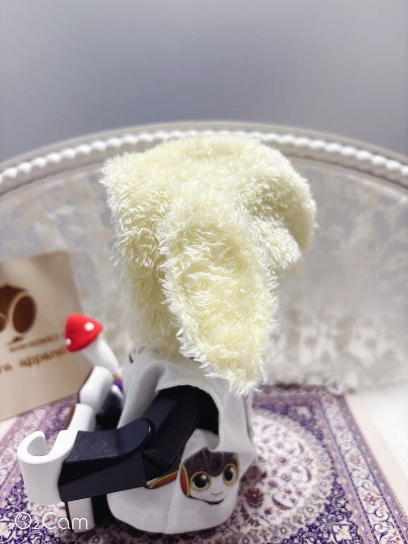 ☆【ryouma】アニマル帽子（うさぎ水色2個、黄色2個）☆