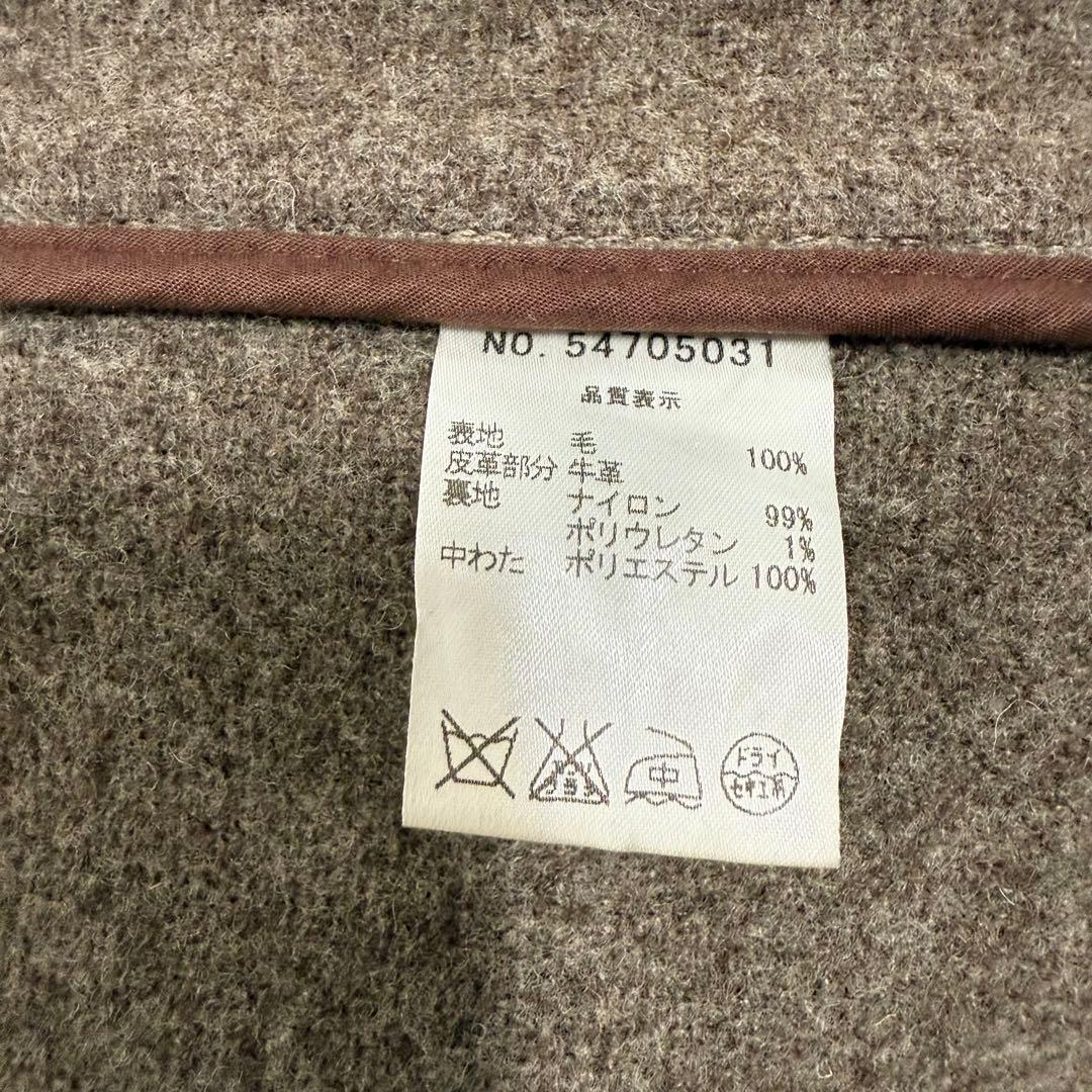 OLD ENGLAND クラシックダッフルコート 中綿 ブラウン 38