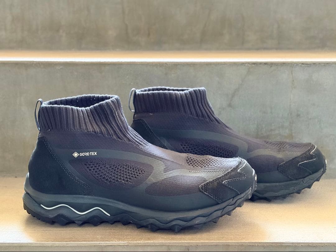 mizuno × nonnative WAVE MUJIN TLMID GTX