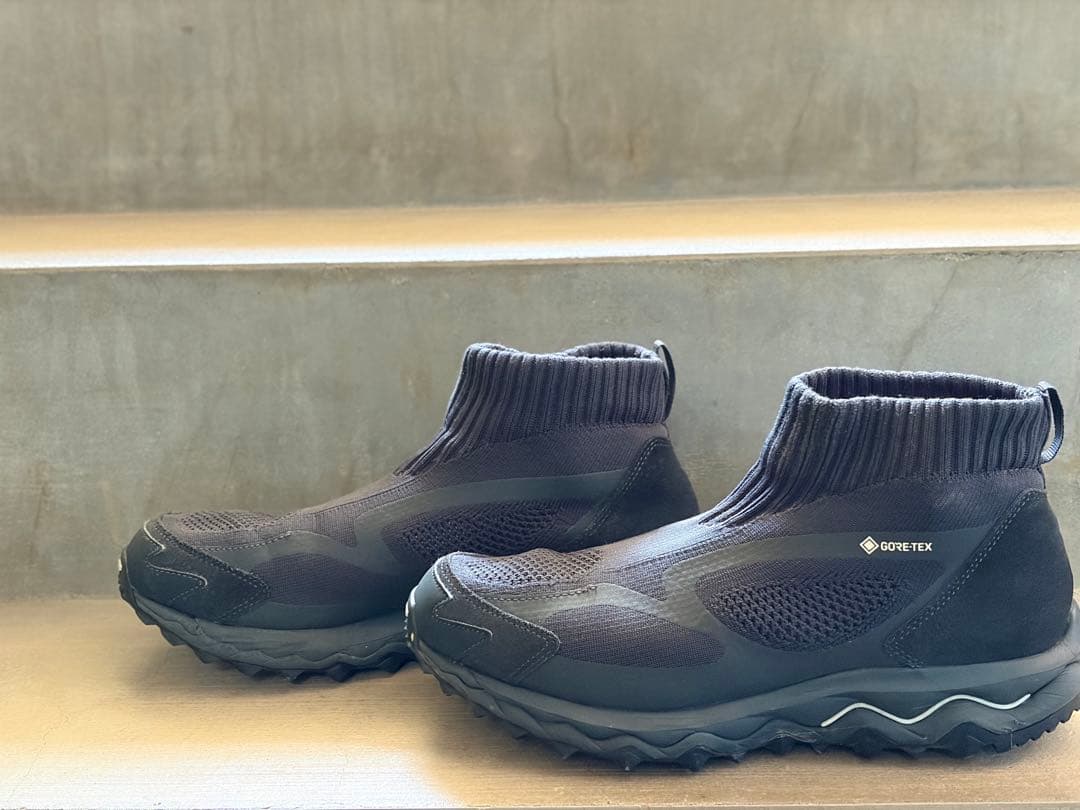 mizuno × nonnative WAVE MUJIN TLMID GTX