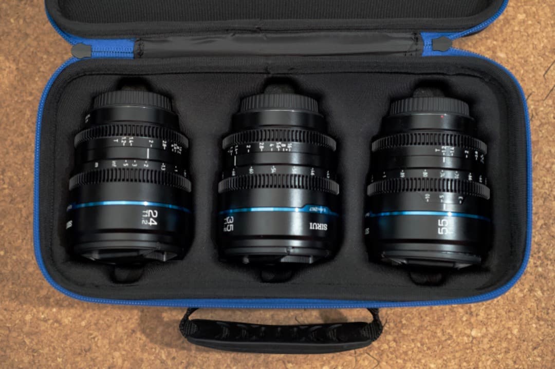 SIRUI Night Walker 24/35/55mmシネレンズ シルイ