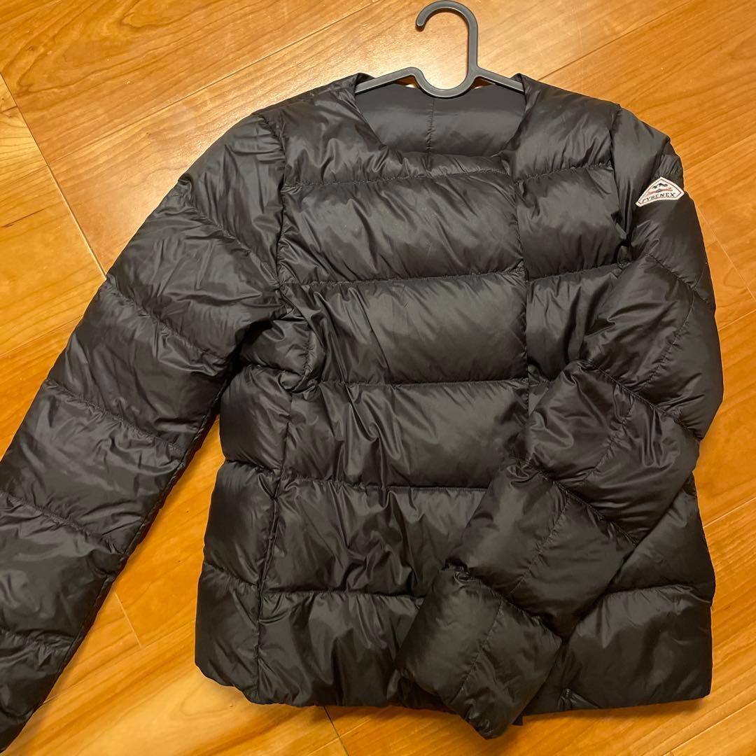 PYRENEX ブラック ダウンジャケット JP 38