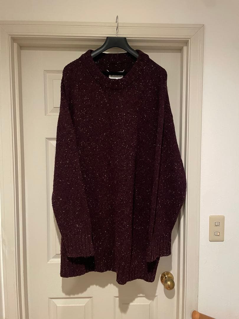 Maison Margiela オーバーサイズシルエットのプルオーバーニット