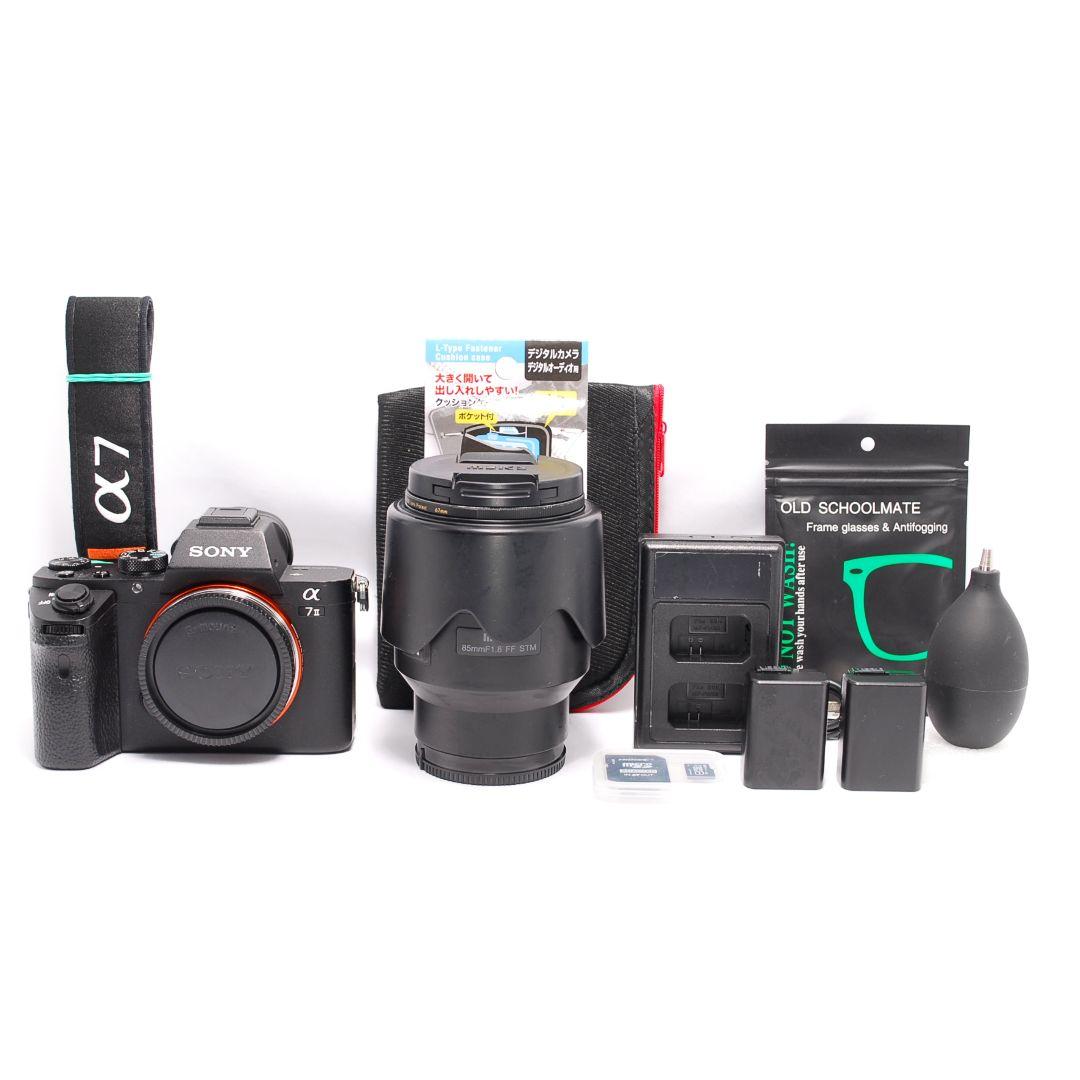 ❤即購入1000円OFF❤ Sony α7Ⅱ MEIKE 85mm 単焦点レンズ