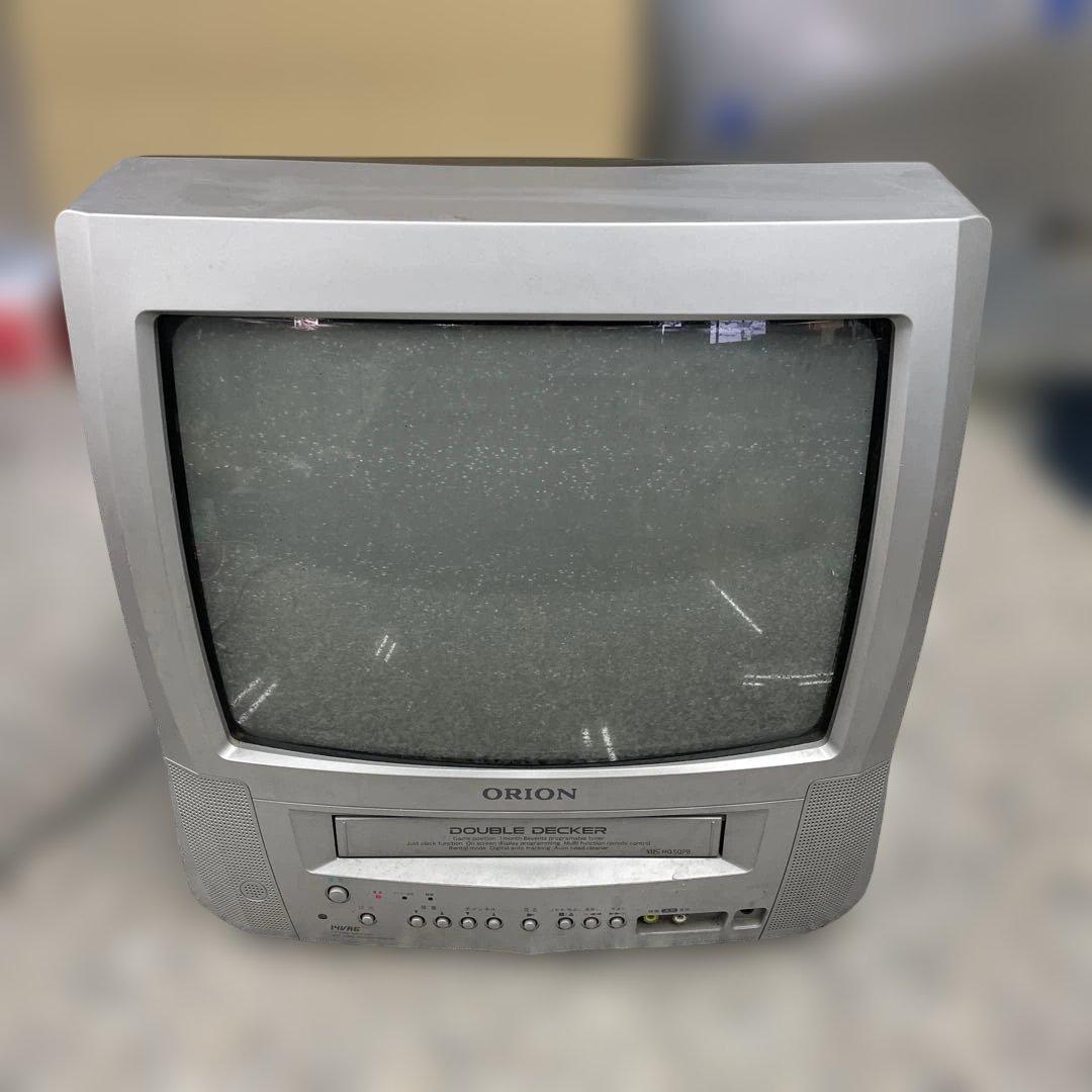 ORION ビデオ付14型カラーテレビ 14VR6R レトロ ブラウン管 格安
