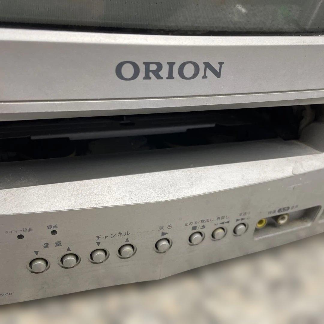 ORION ビデオ付14型カラーテレビ 14VR6R レトロ ブラウン管 格安
